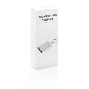 Logotrade liikelahja mainoslahja kuva: 1.000mAh varavirtalähde avaimenperä